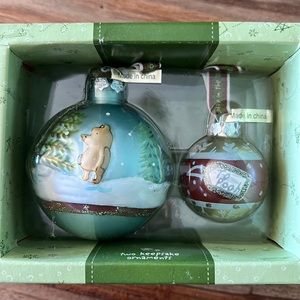 Classic Pooh ornaments brand NEW IN BOX 2